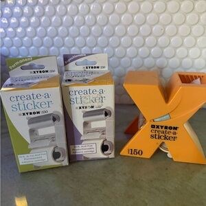 Xyron 1.5” Sticker Maker with 2 Refills